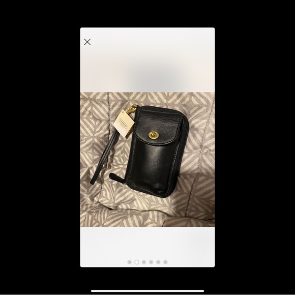 Coach Compact Black Leather Wallet –Sleek and Elegant. NWT, No Further Markdowns - Picture 3 of 7